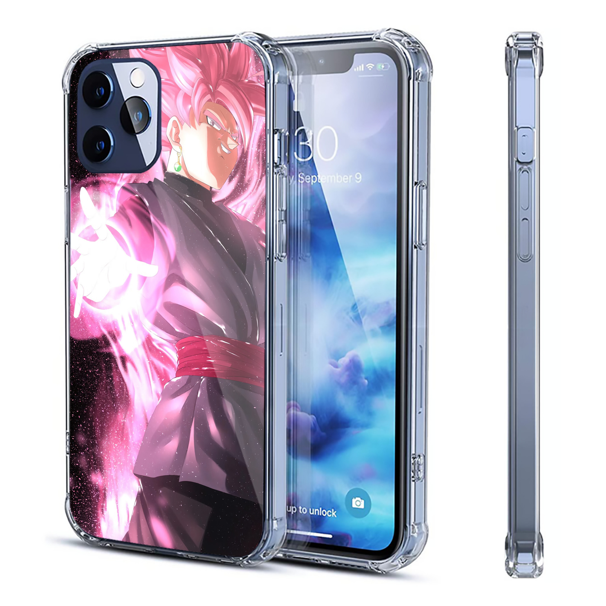 （画像用） ドラゴンボール DRAGON BALL 【iPhone 12シリーズ対応】透明スマホケース（クリアソフトケース）